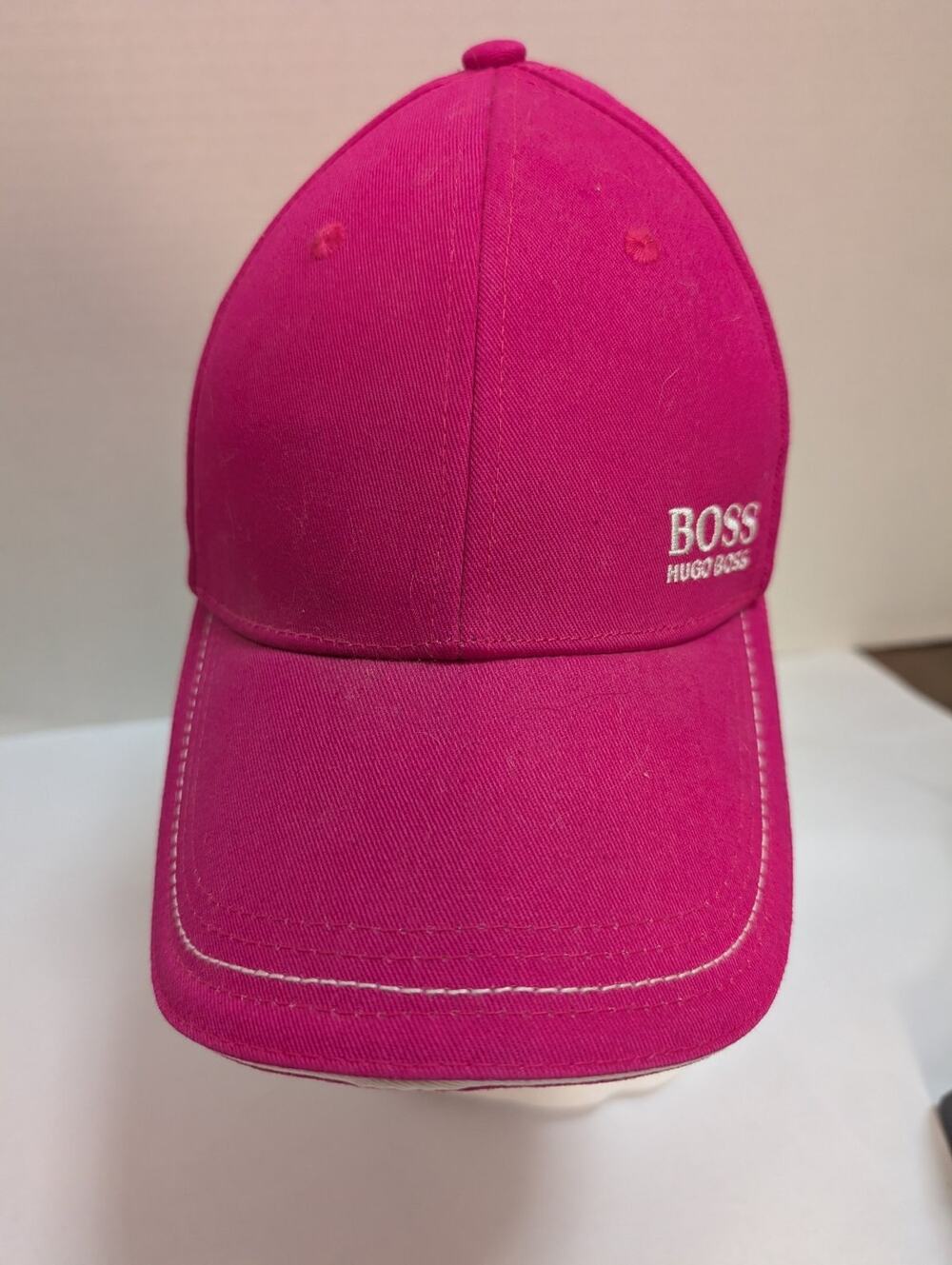 Boss Hugo Boss Women's Pink Baseball Cap Hat Adjustable Embroidered Logo OS